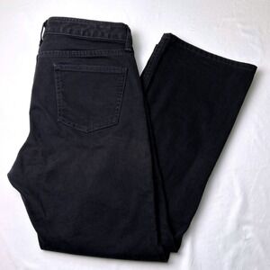 Gap Womens Mid Rise Original Boot Cut Jeans Black Size 31/12 Classic Western